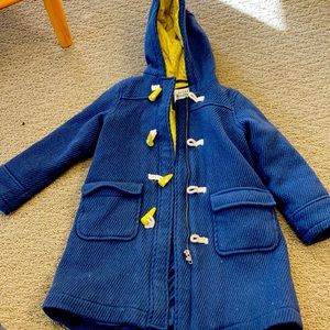 Mini boden quilted coat 7-8